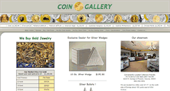 Desktop Screenshot of coingallery.com